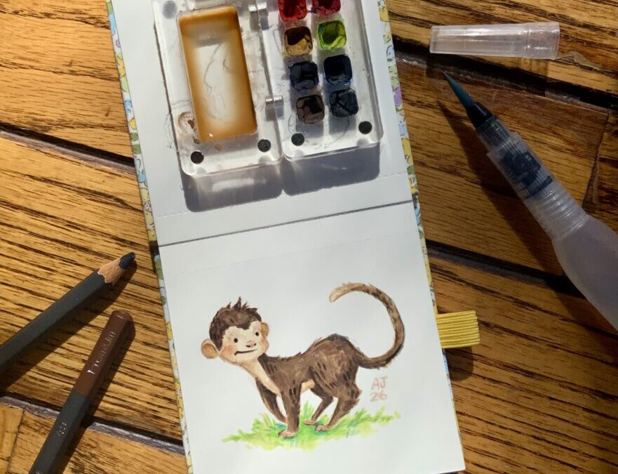 Mini Watercolor Paintings